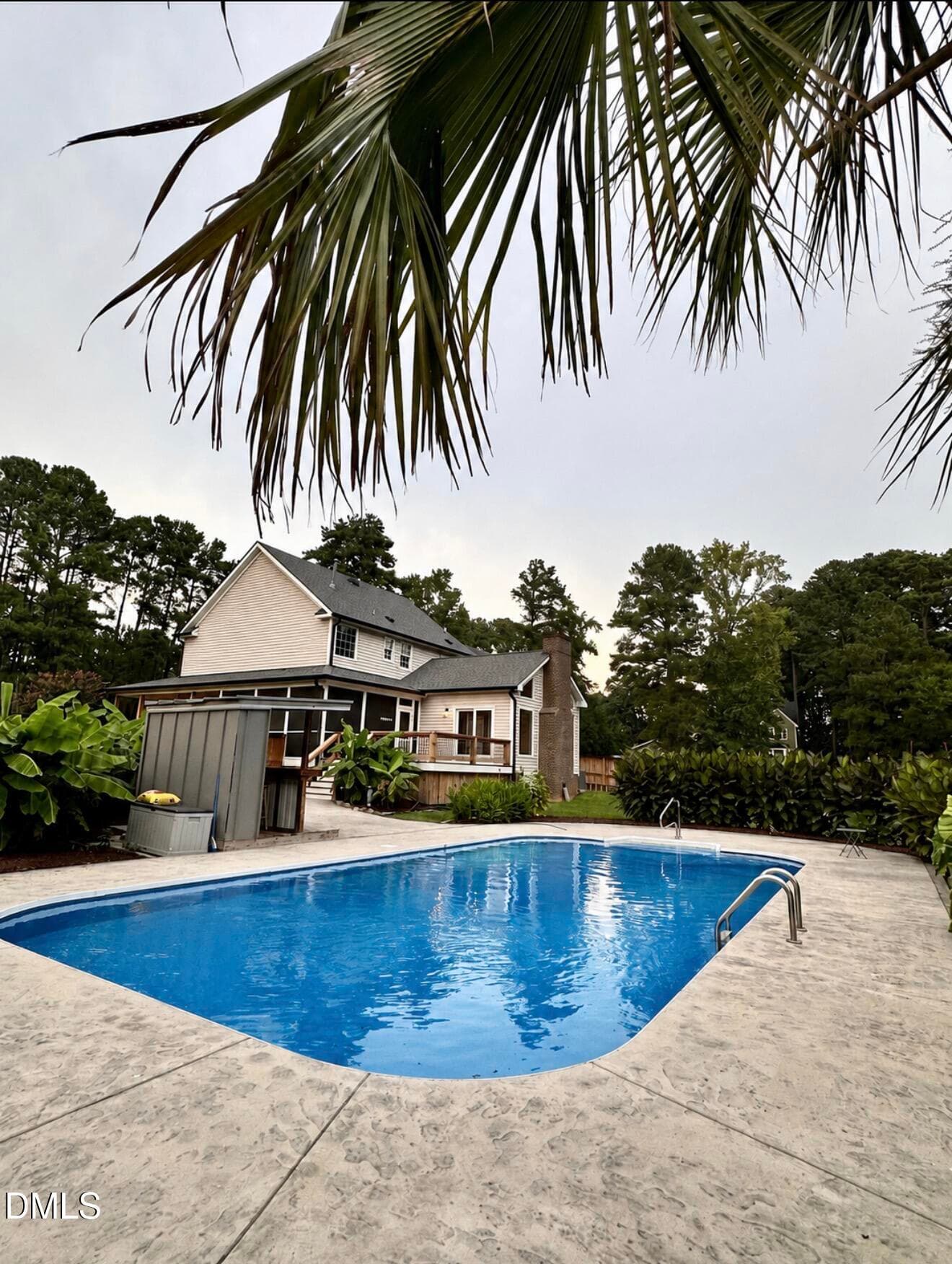 Pool and House - 1201 Torchlight Way, Raleigh, NC 27603, Raleigh