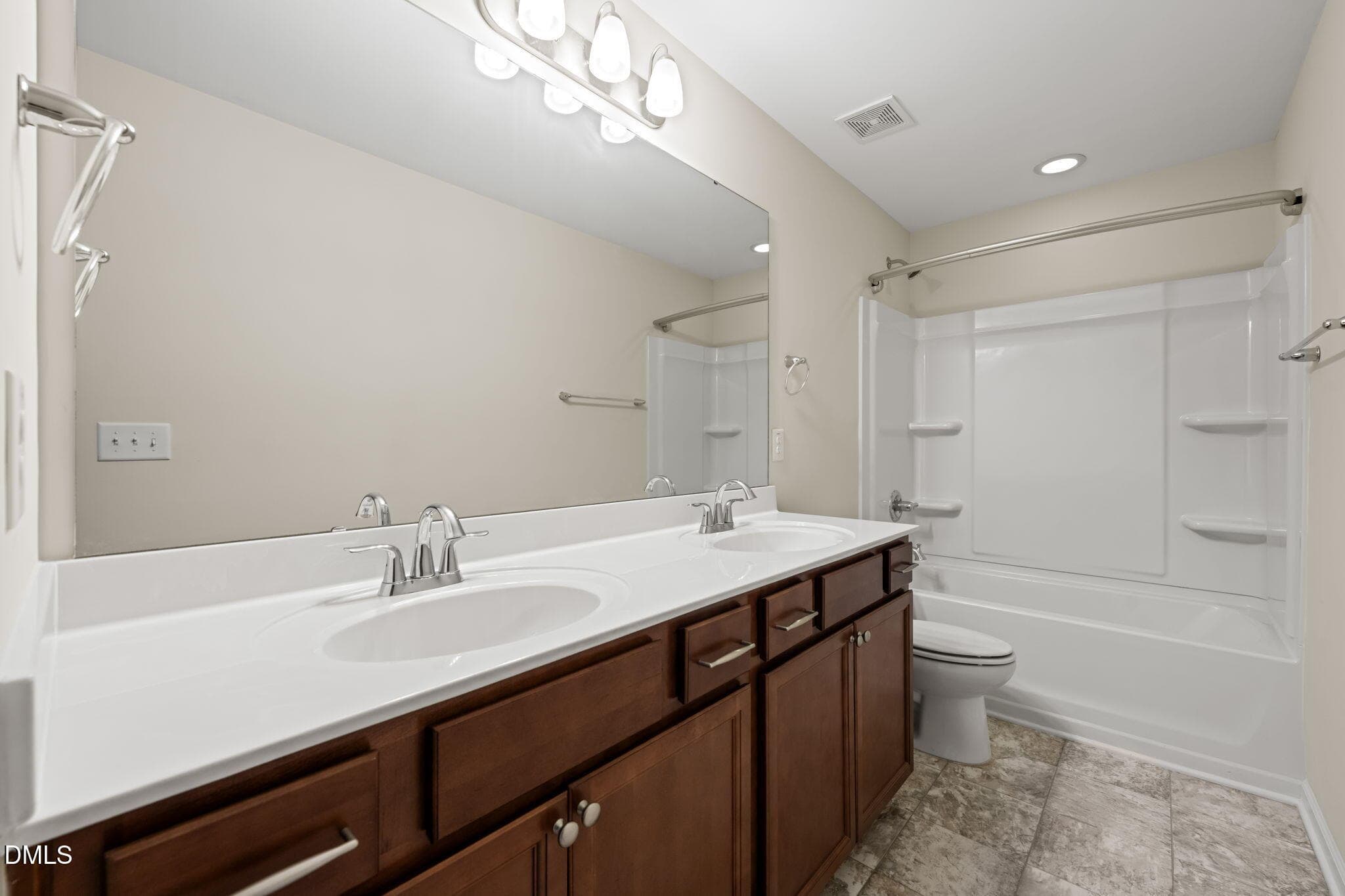 Hall bath - 107 White Burley Court, Durham, NC 27703, Durham