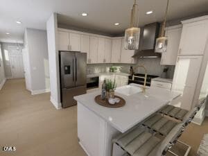 Gourmet Kitchen w/ Quartz Island - 626 Cable Court, Apex, NC 27523