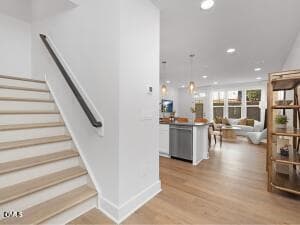 Welcoming Foyer & Stairwell - 626 Cable Court, Apex, NC 27523