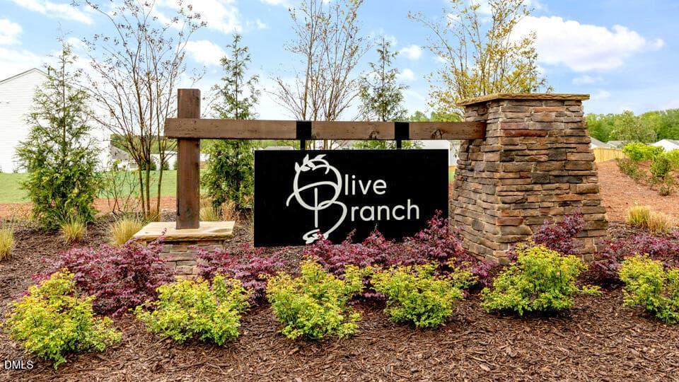 olive-branch-monument-001 - 163 Reagan Crest Drive, Clayton, NC 27520