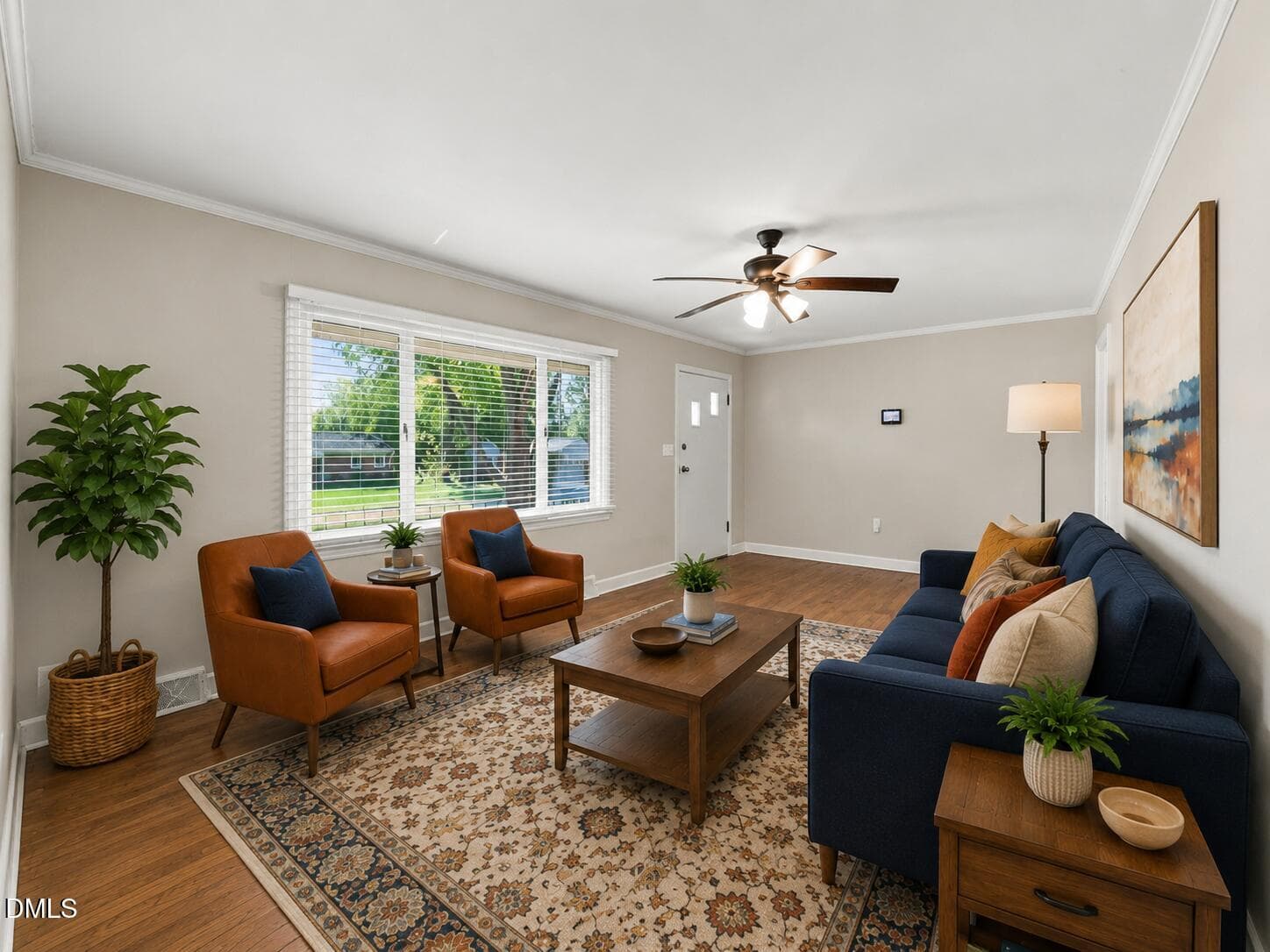Living Room - 306 Oakgrove Drive, Graham, NC 27253