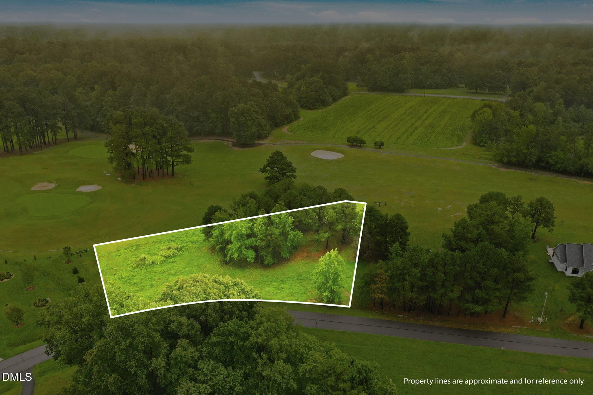 lot lines - 21 Oak Tree Drive, Blanch, NC 27212