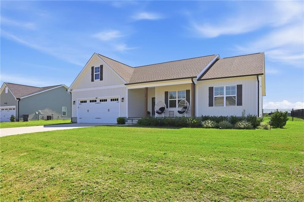 Side of home - 18 Mossy Bridge Court, Lillington, NC 27546