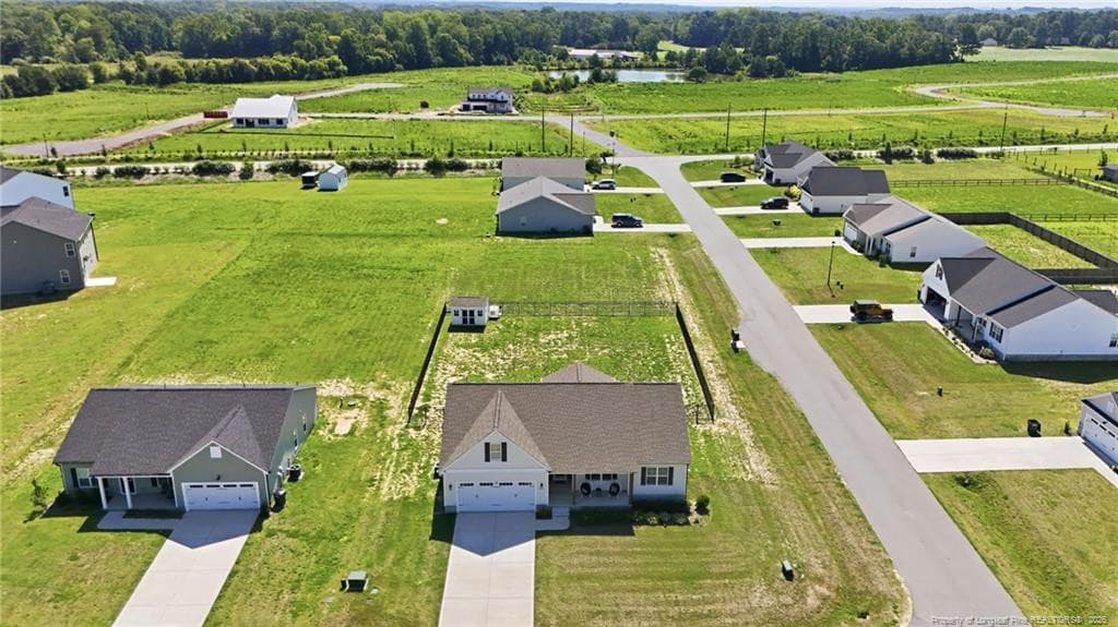 Aerial - 18 Mossy Bridge Court, Lillington, NC 27546