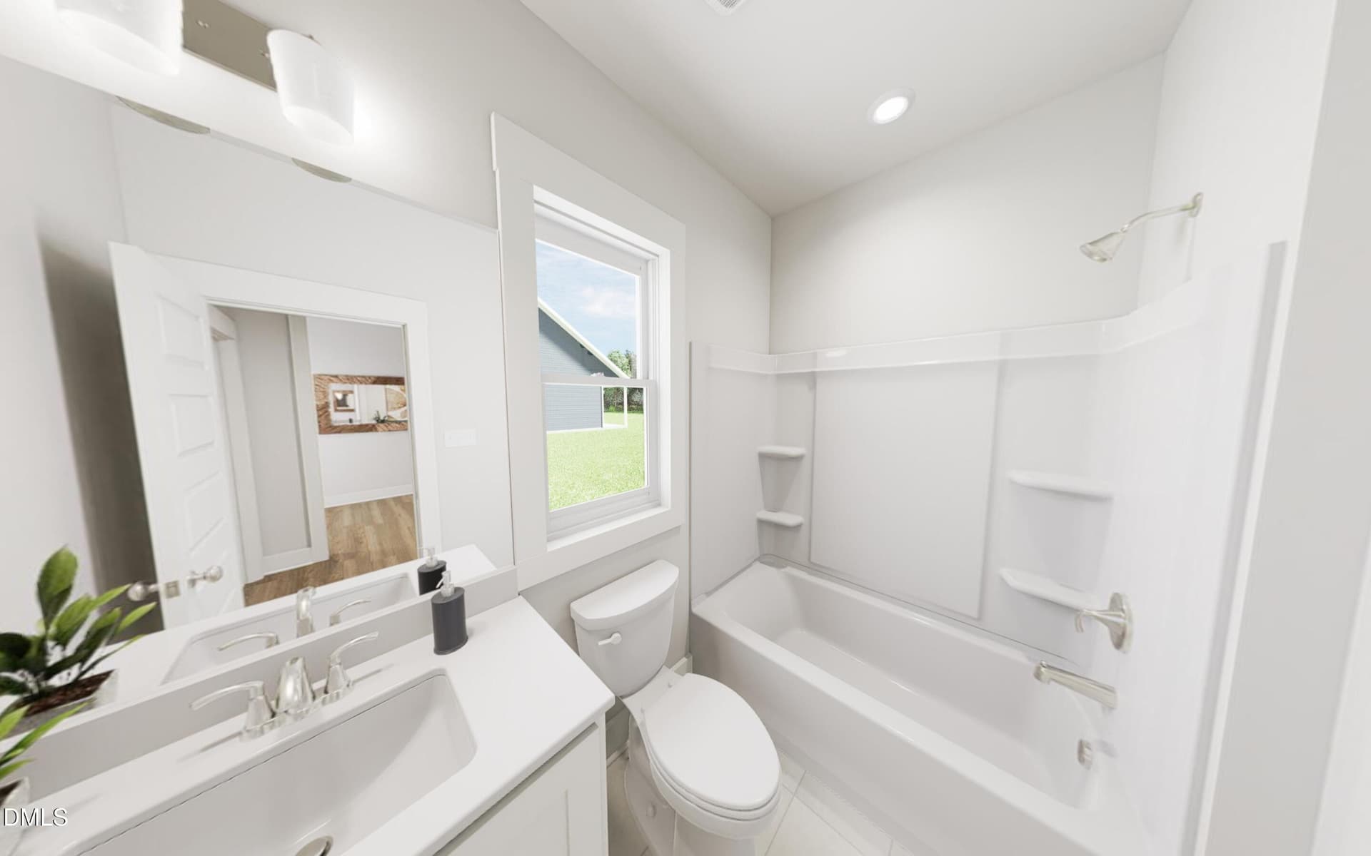 Secondary Bathroom - 1022 Pinhook Lane, Mebane, NC 27302