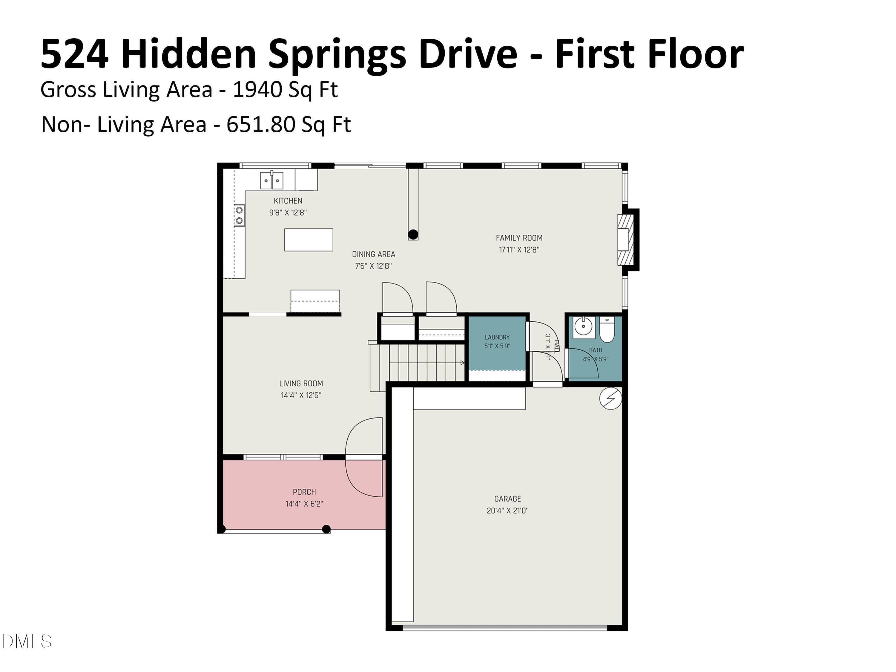 524_hidden_springs_drive_-_first_floor_3 - 524 Hidden Springs Drive, Durham, NC 27703, Durham