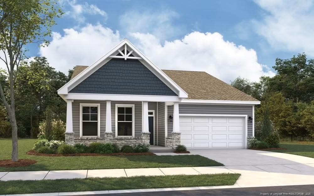 The Belair Floor Plan - 332 Maverick (Lot 16) Lane, Dunn, NC 28334