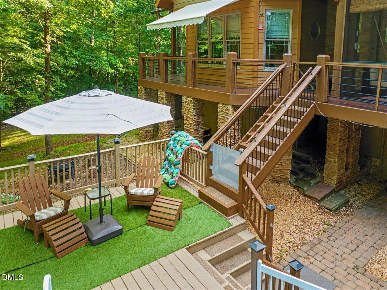 Pool Deck - 275 Mill Stone Road Ext., Moncure, NC 27559