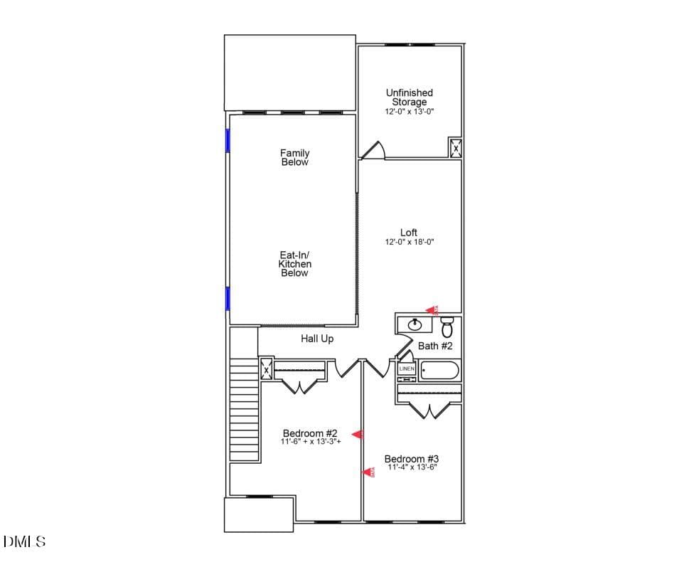 2nd floor - 601 Lanceleaf Lane 9, Durham, NC 27703, Durham