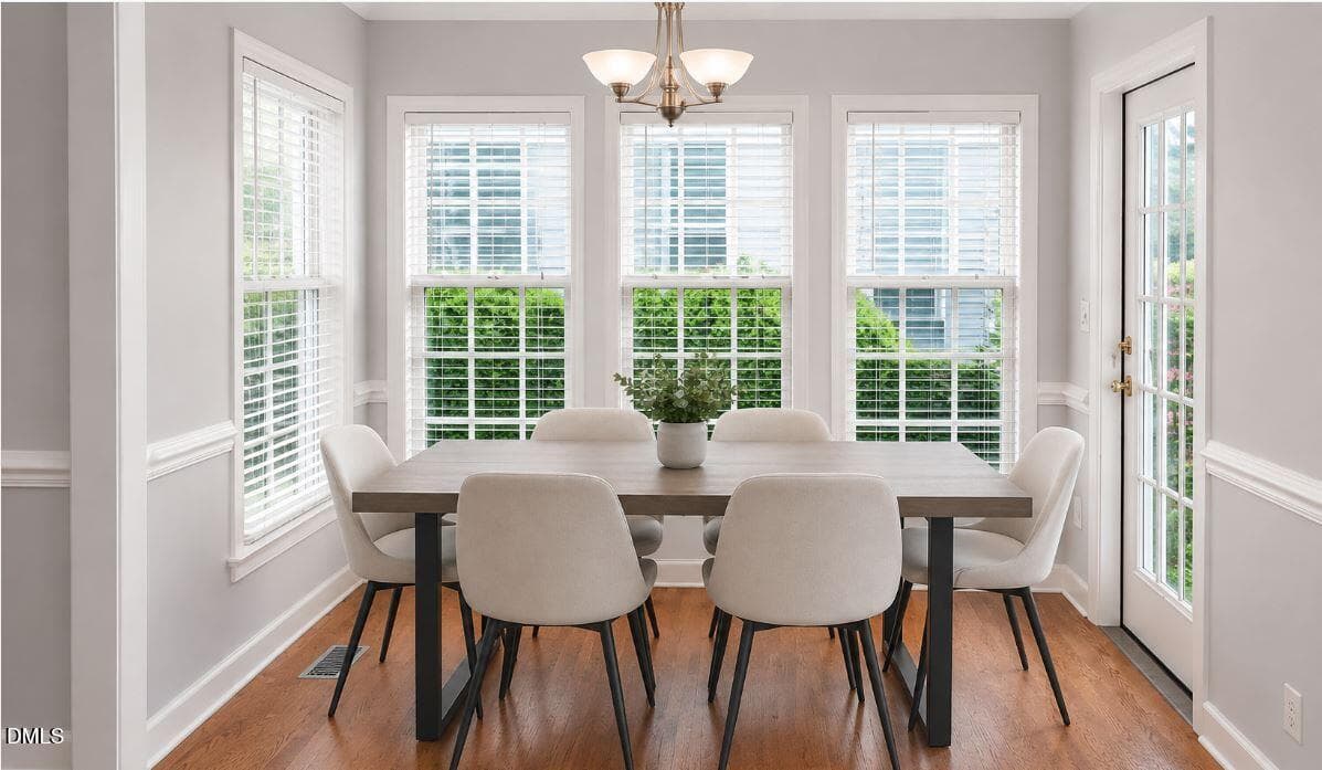 2 Dining w Modern Furniture - 105 Sequoia Court, Cary, NC 27513, Cary