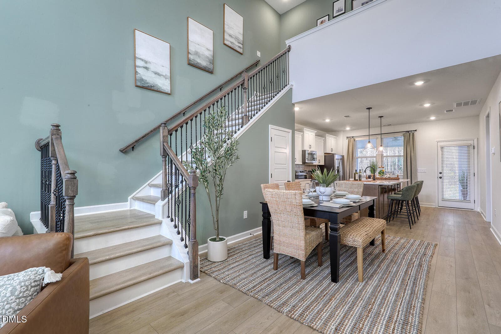 Eat-In and Stairs - 603 Lanceleaf Lane 10, Durham, NC 27703, Durham