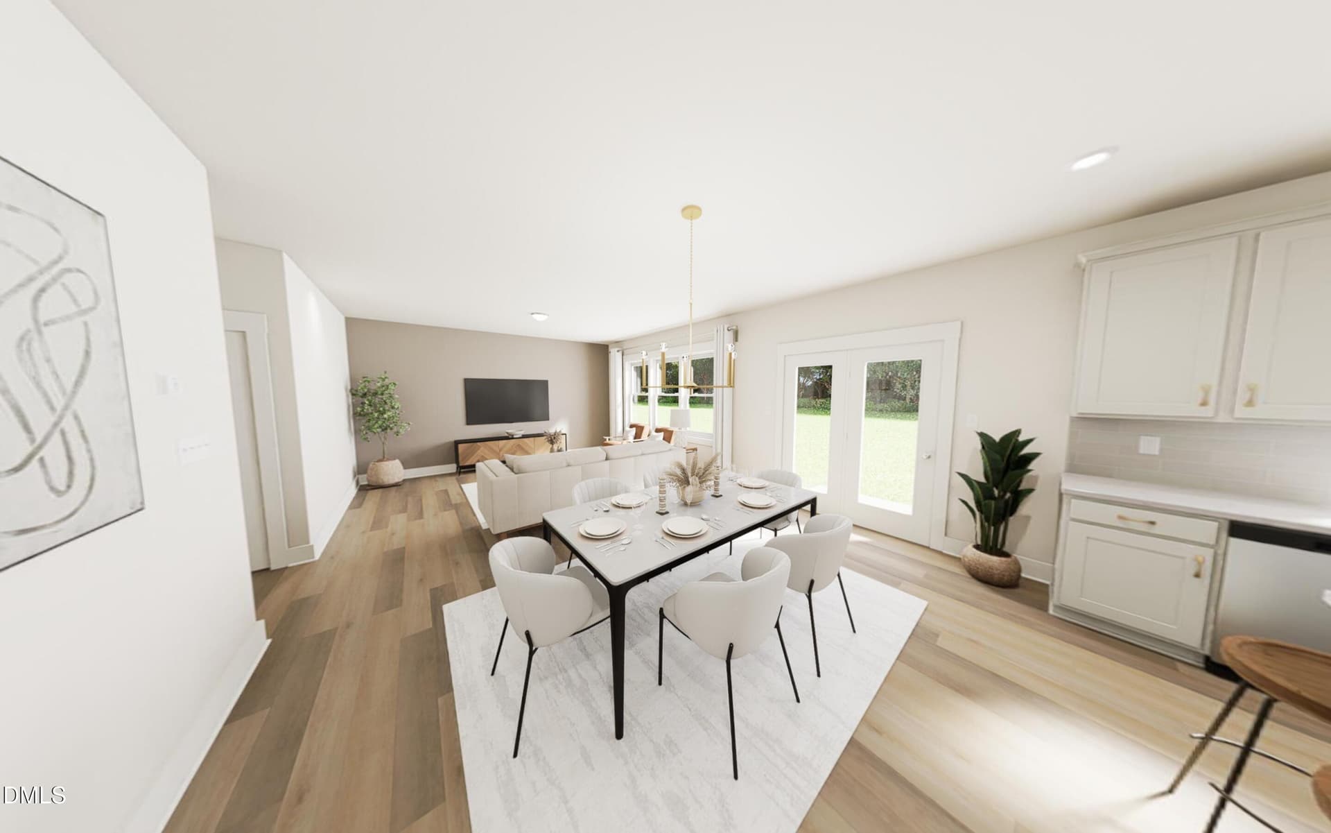 Main Living Area ft. upgraded Design - 1030 Pinhook Lane, Mebane, NC 27302