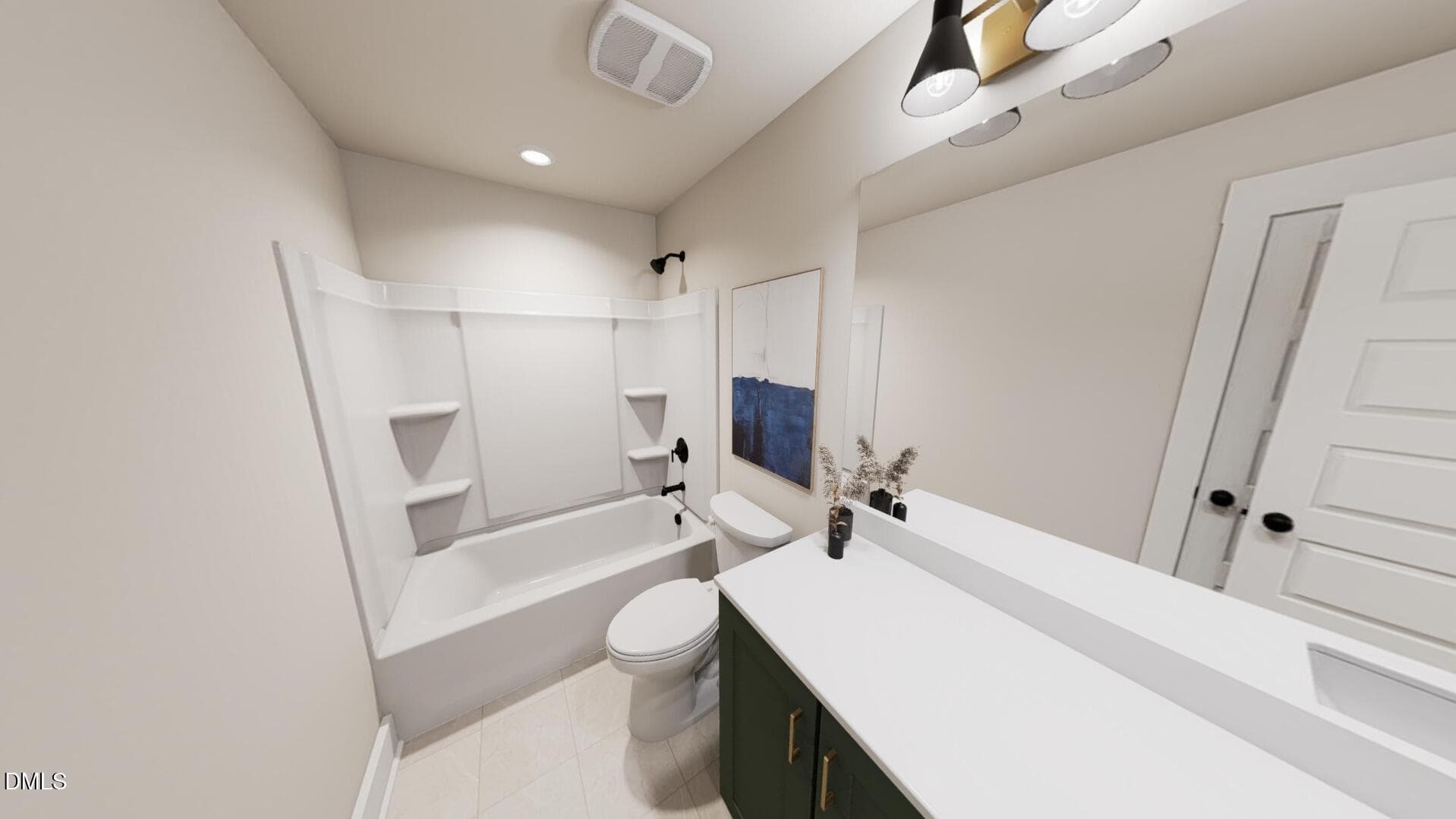 Secondary Bath - 1033 Pinhook Lane, Mebane, NC 27302