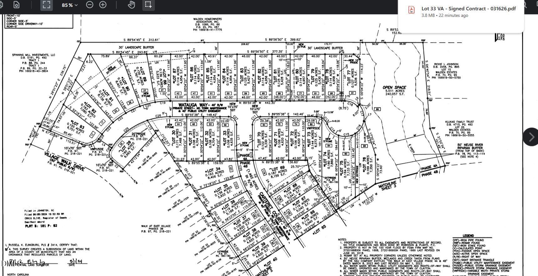 Lot 73 - 80 Watauga Way, Clayton, NC 27527