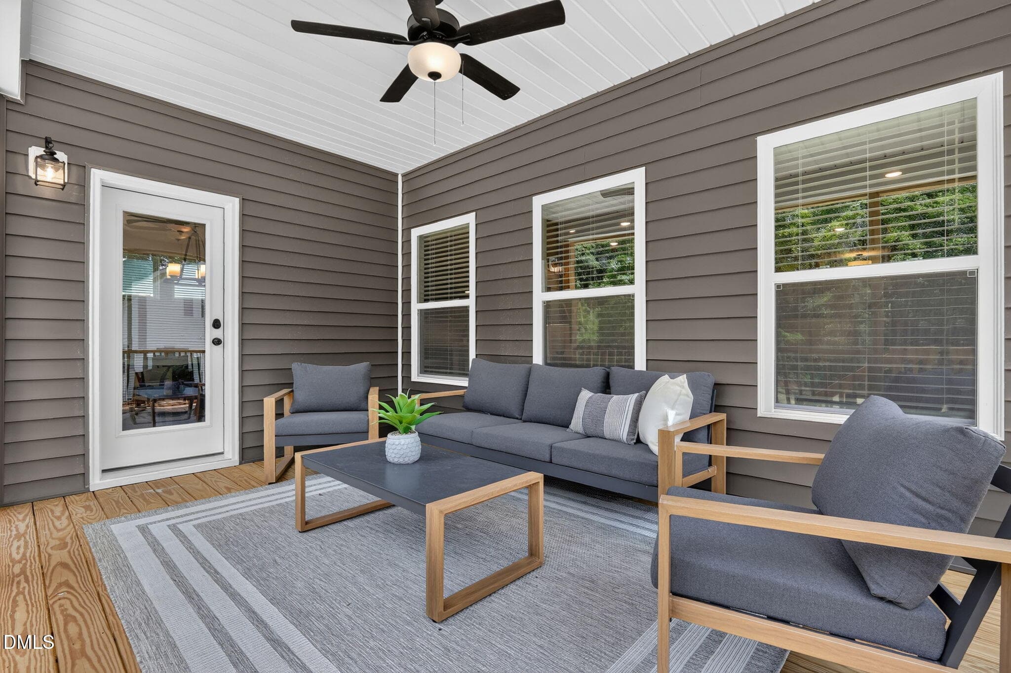 Rear Covered Porch - 108 Knotts Loop, Lillington, NC 27546