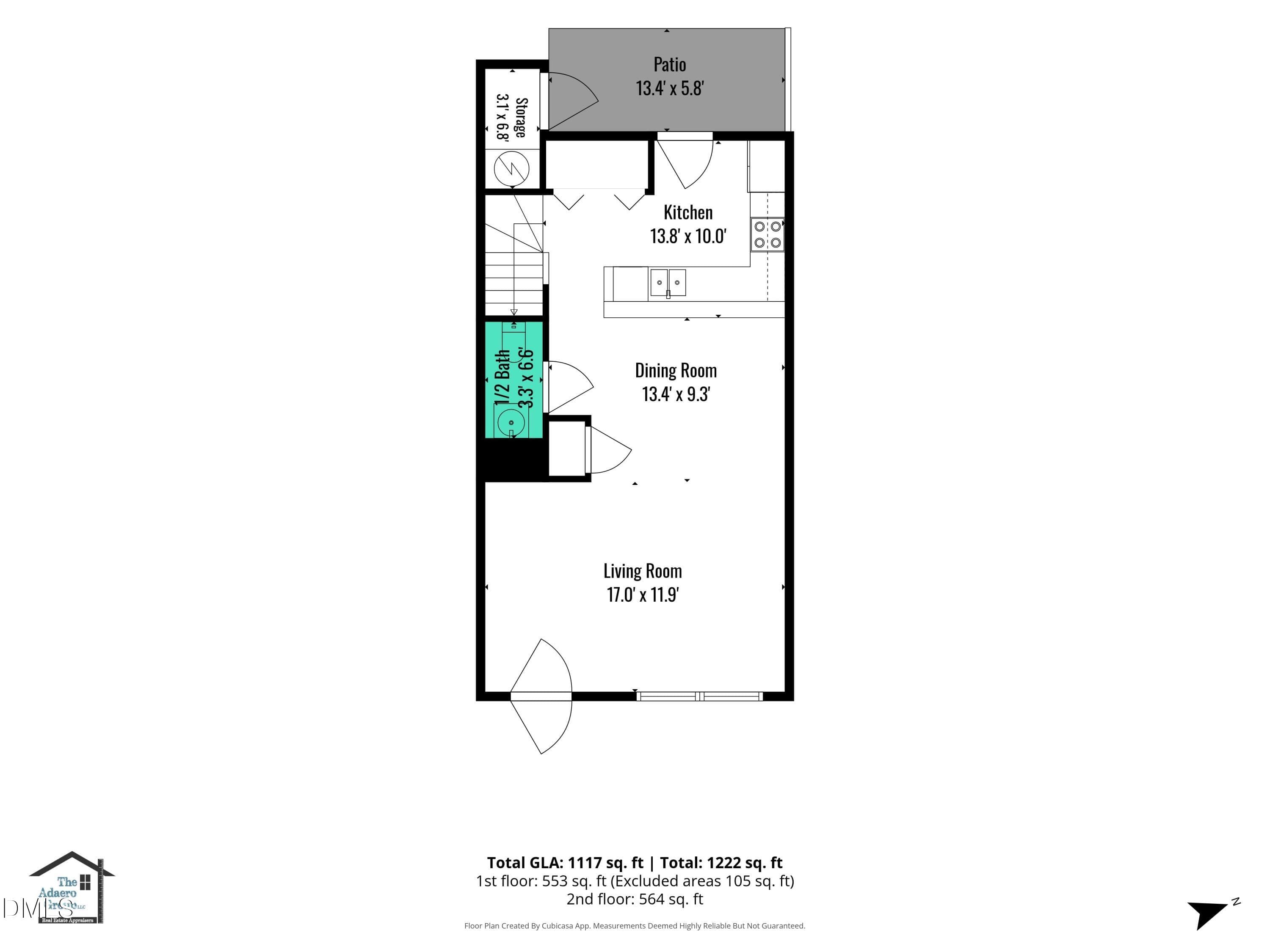 1st_floor_2130_walnut_bluffs_lane_raleig - 2130 Walnut Bluffs Lane, Raleigh, NC 27610, Raleigh
