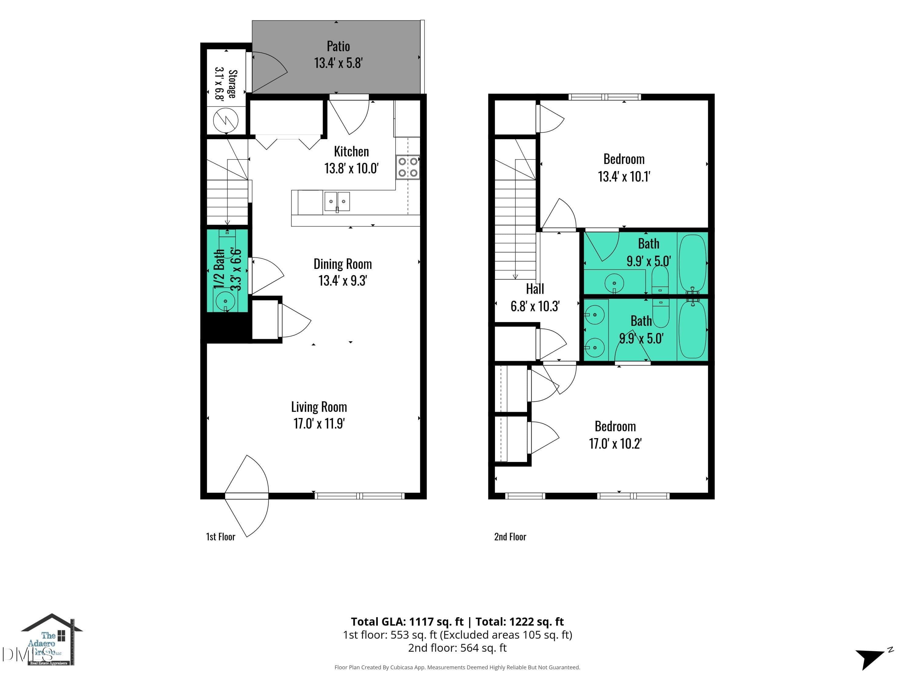 all_floors_2130_walnut_bluffs_lane_ralei - 2130 Walnut Bluffs Lane, Raleigh, NC 27610, Raleigh