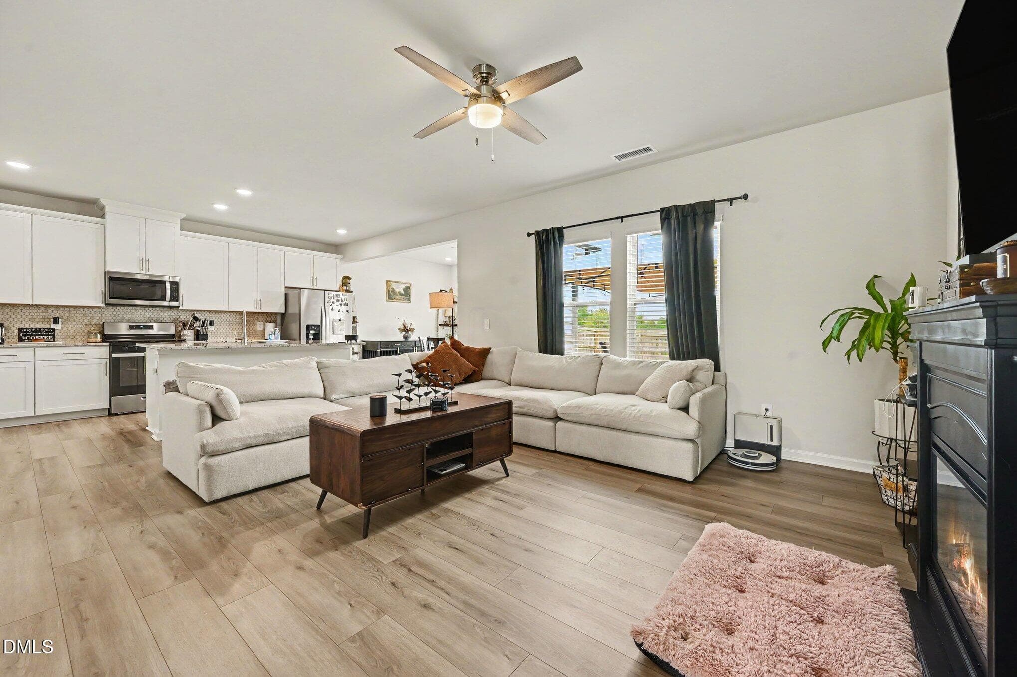 Living Room - 1446 Fruit Cobbler Drive, Haw River, NC 27258, Haw River