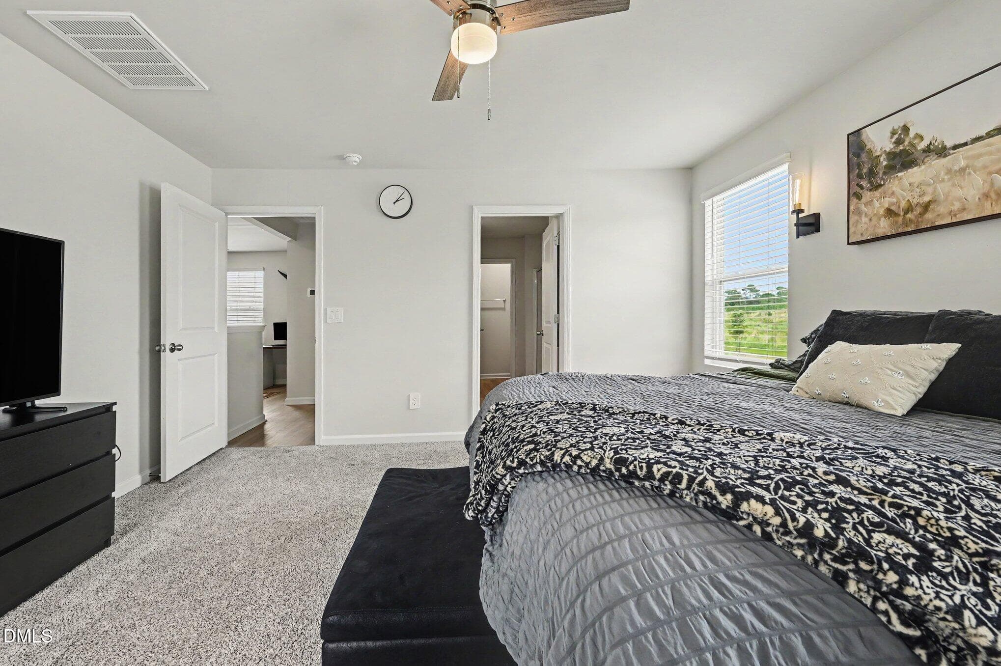 Primary Bedroom - 1446 Fruit Cobbler Drive, Haw River, NC 27258, Haw River