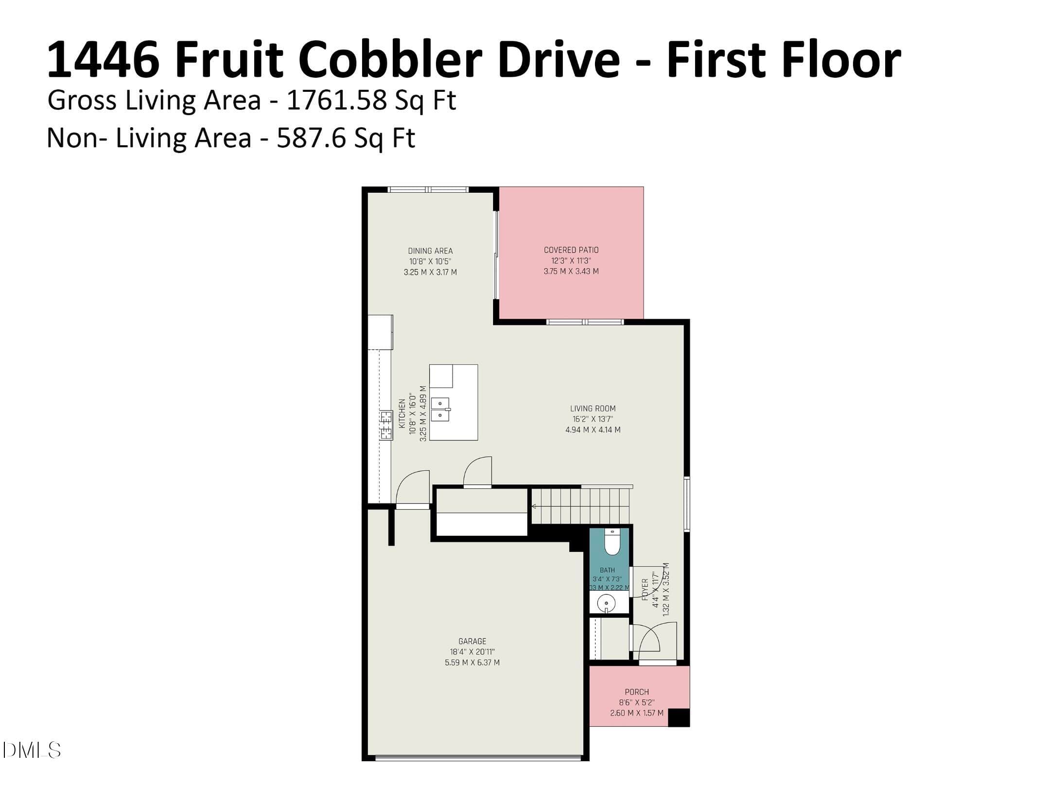 First Floor - 1446 Fruit Cobbler Drive, Haw River, NC 27258, Haw River