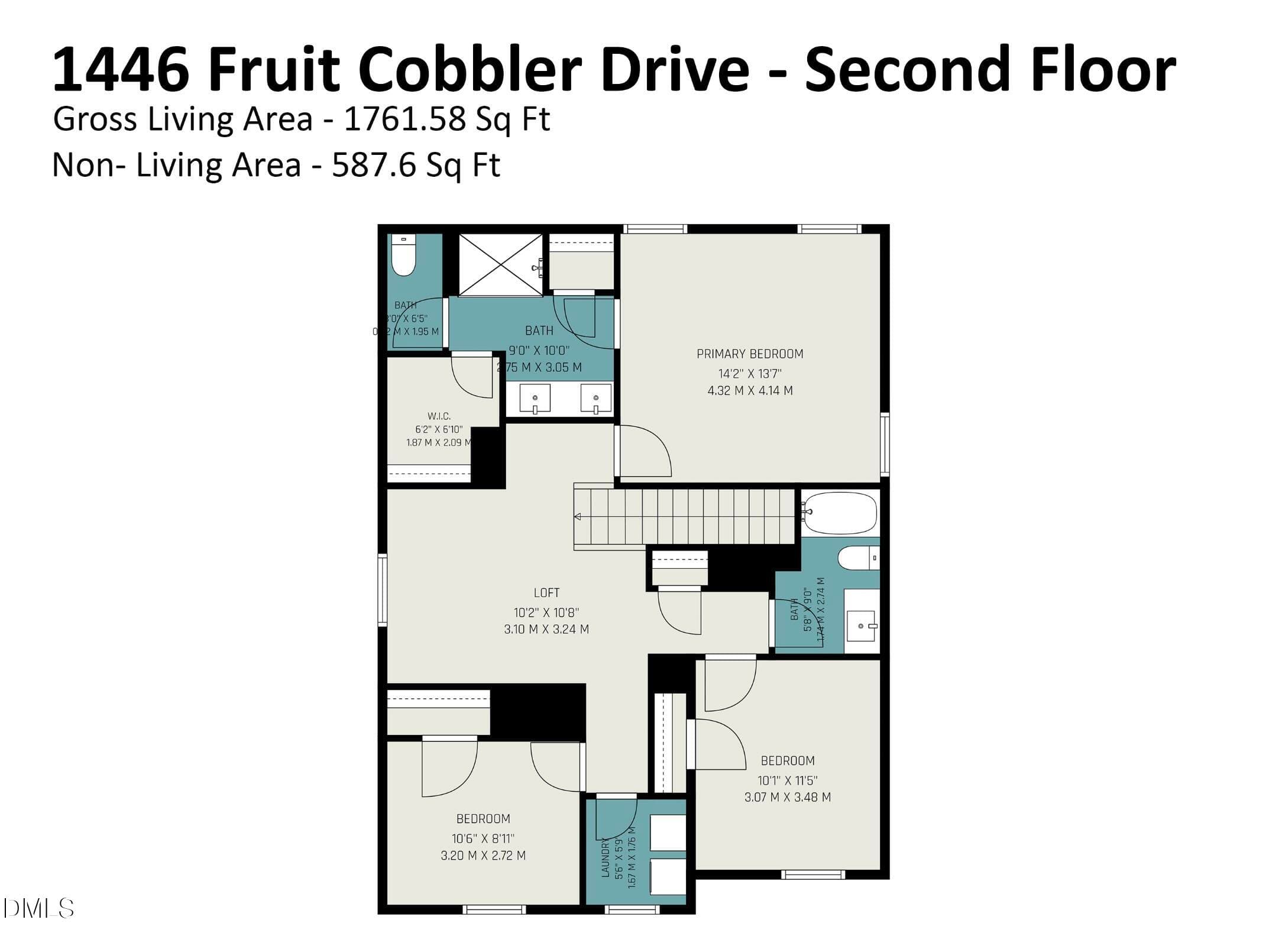 Second Floor - 1446 Fruit Cobbler Drive, Haw River, NC 27258, Haw River