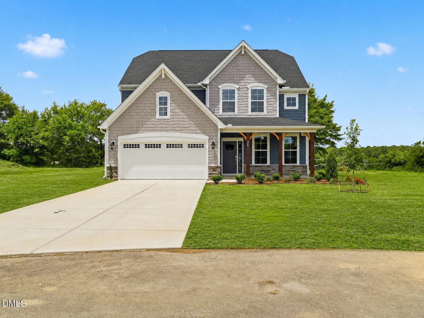 Chat GPT chatham exterior edit - 325 Oak Meadow Lane, Angier, NC 27501