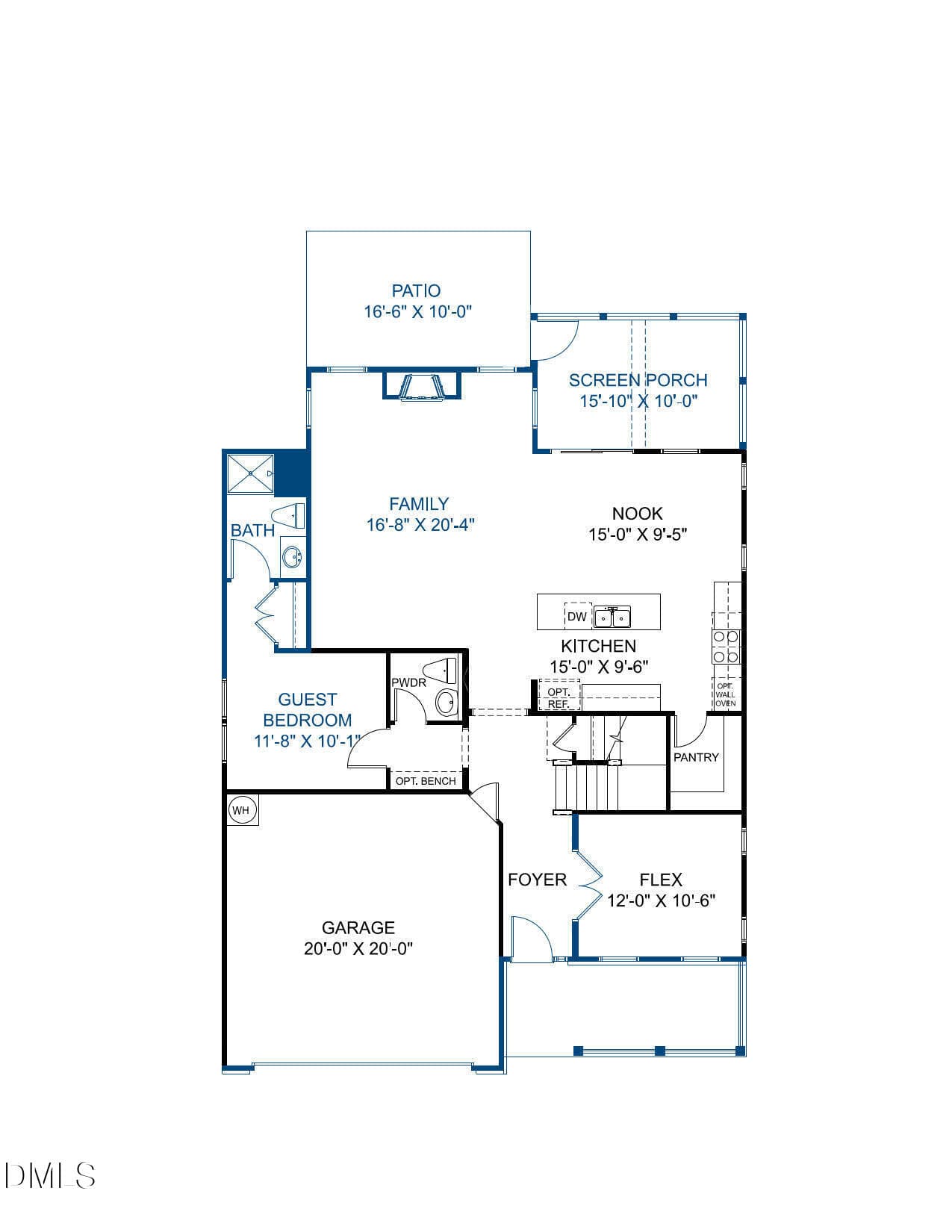 First Floor - 325 Oak Meadow Lane, Angier, NC 27501