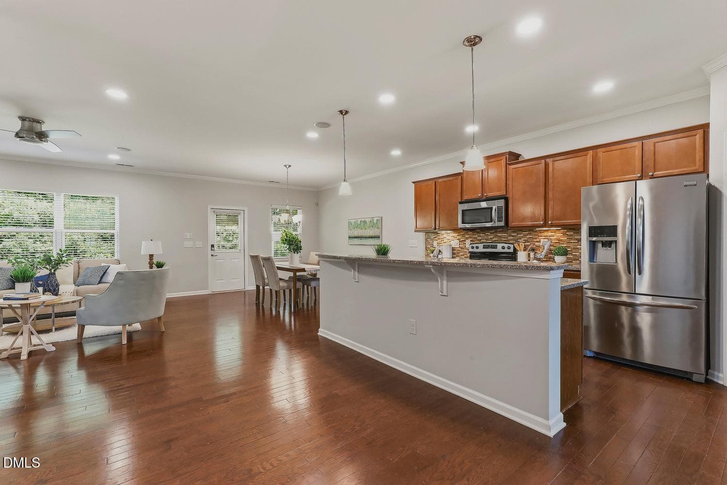 020-043-KitchenBreakfast Bar-1500x1000 - 3336 Althorp Drive, Raleigh, NC 27616, Raleigh
