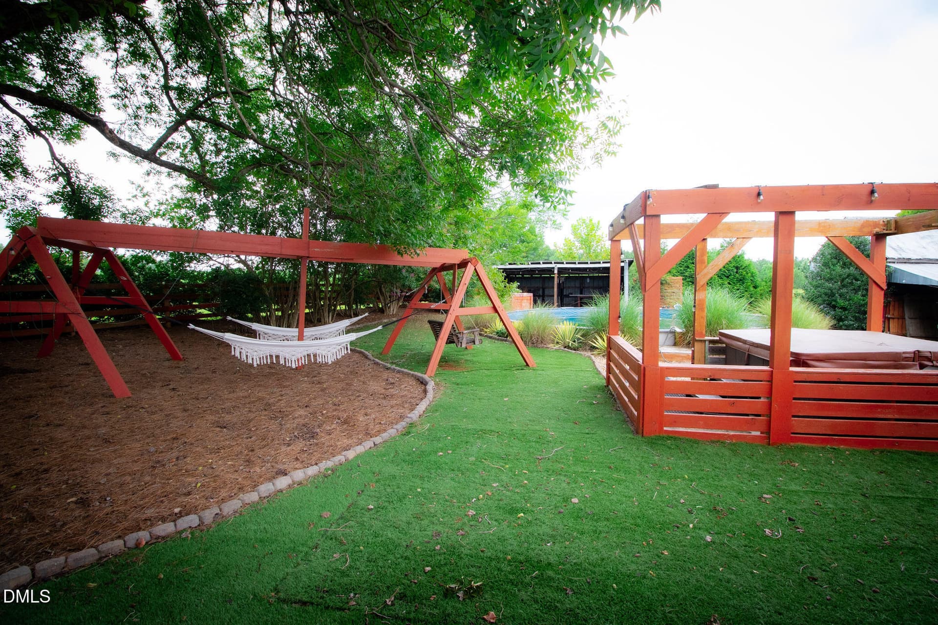 Back yard - 1520 Old Barbour Road, Benson, NC 27504