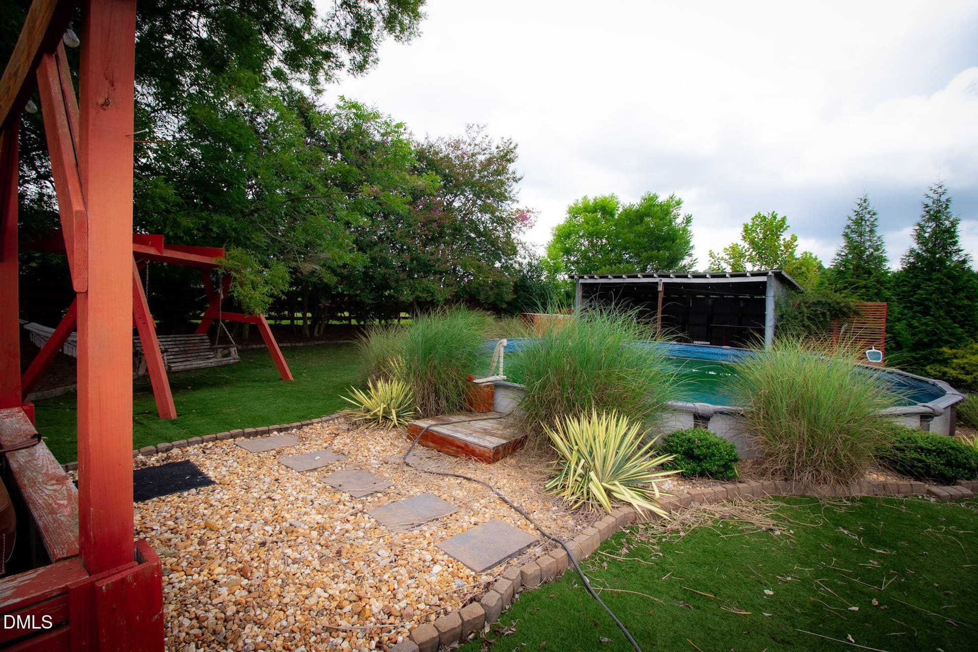 Back Yard - 1520 Old Barbour Road, Benson, NC 27504