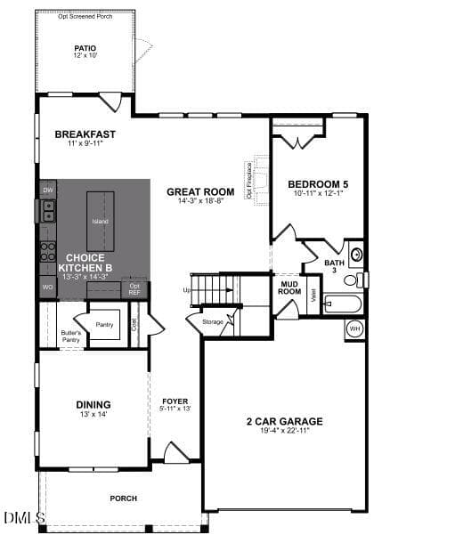 SW 130 - 1st Floor - 616 Blackwood Court, Durham, NC 27705, Durham