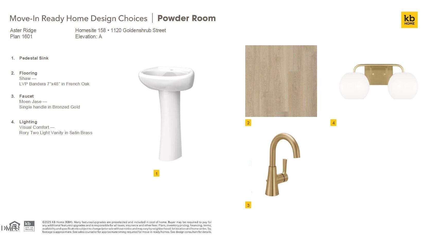 Powder Room - 1120 Goldenshrub Street, Durham, NC 27704, Durham