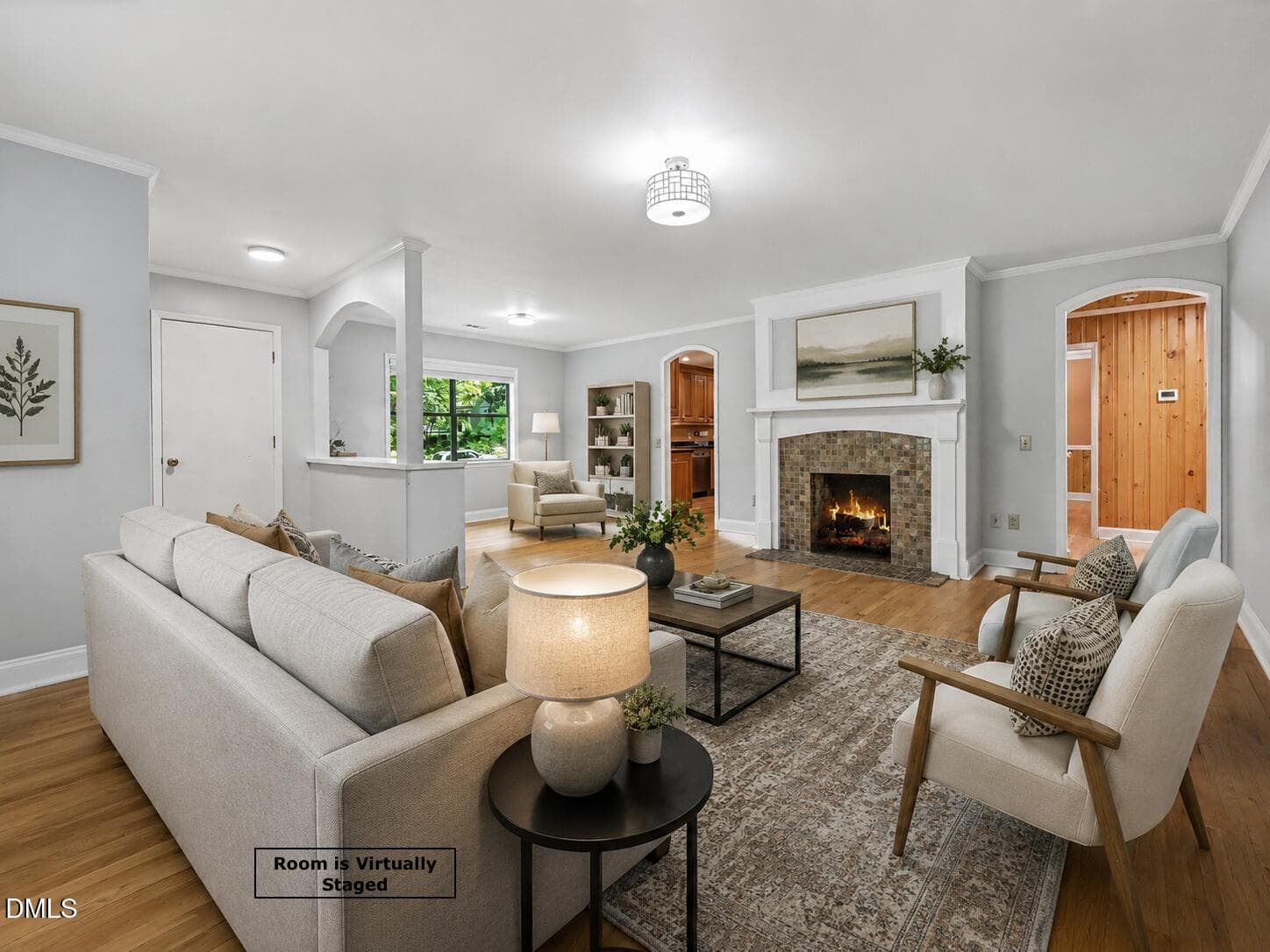 LivingRoomStaged - 1003 Gardner Street, Raleigh, NC 27607, Raleigh