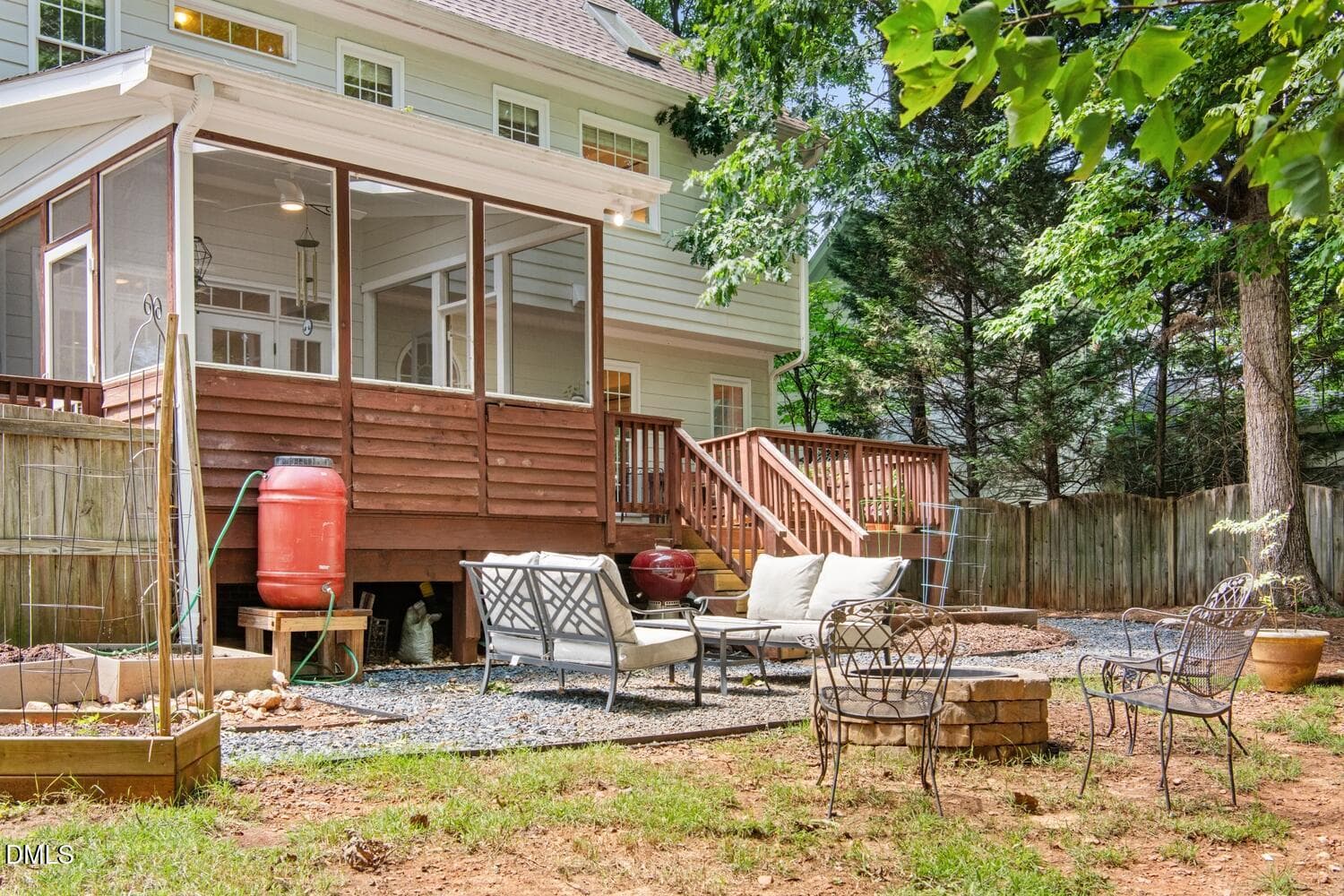 Backyard Close Up - 9400 Stone Mountain Road, Raleigh, NC 27613, Raleigh