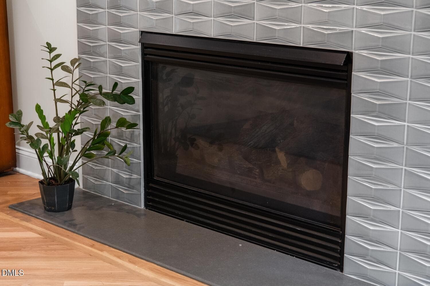 FireplaceCloseup - 9400 Stone Mountain Road, Raleigh, NC 27613, Raleigh