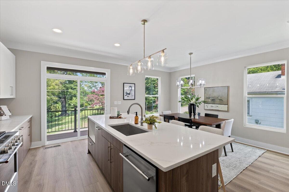 Kitchen - 720 Oakwood Avenue 101, Raleigh, NC 27601, Raleigh