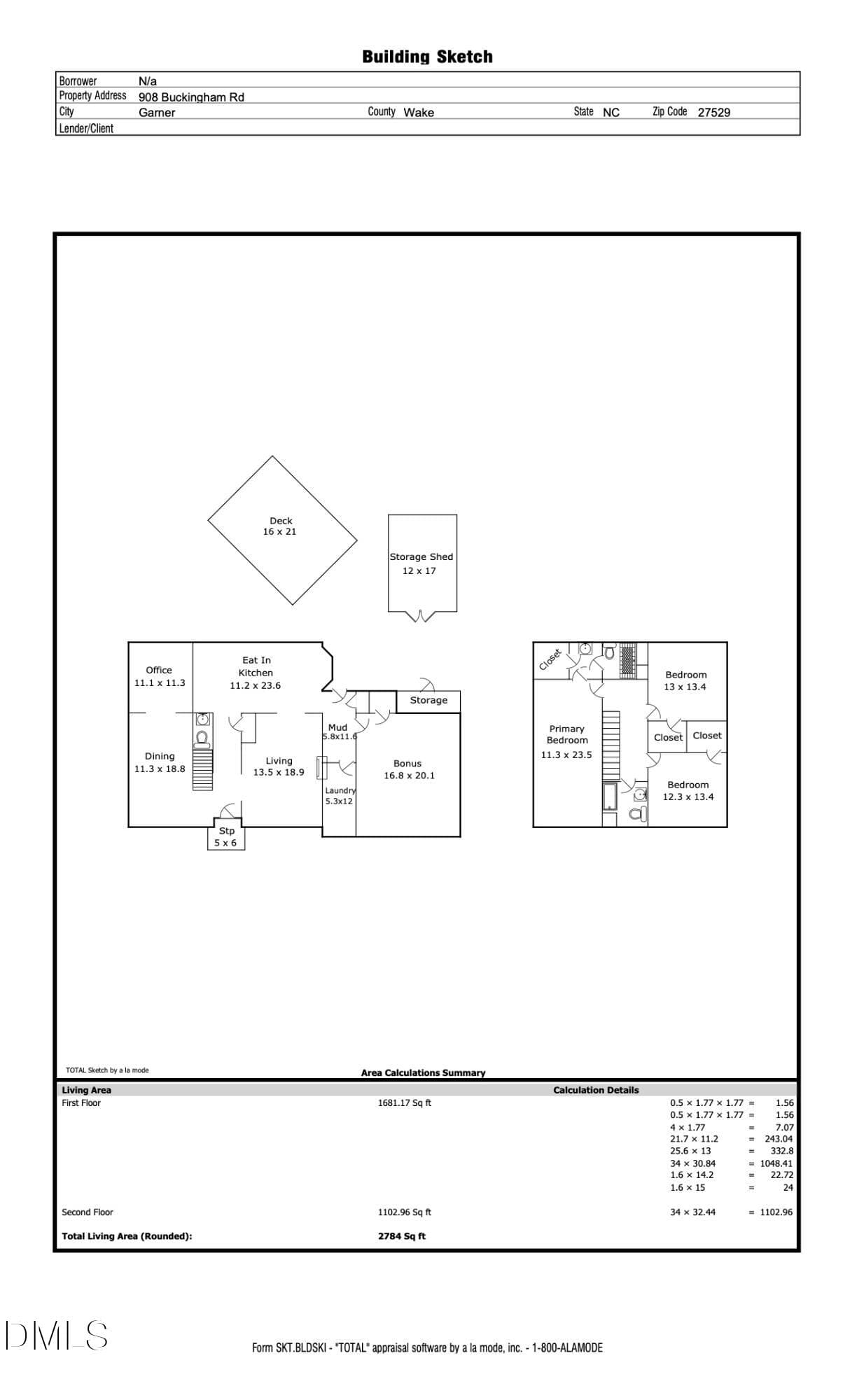 908 Buckingham Floorplan - 908 Buckingham Road, Garner, NC 27529
