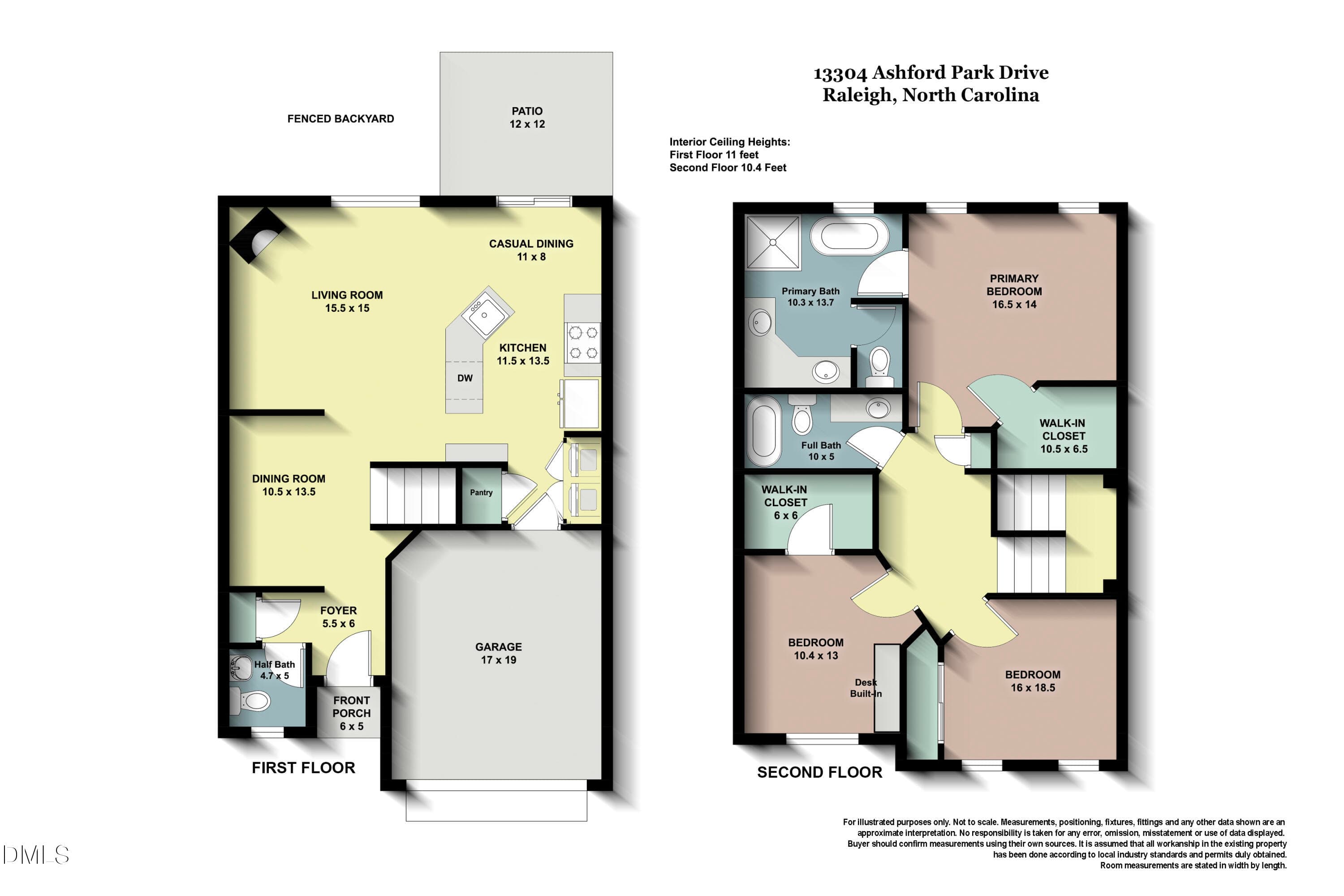13304_AshfordPark_floorplan - 13304 Ashford Park Drive, Raleigh, NC 27613, Raleigh