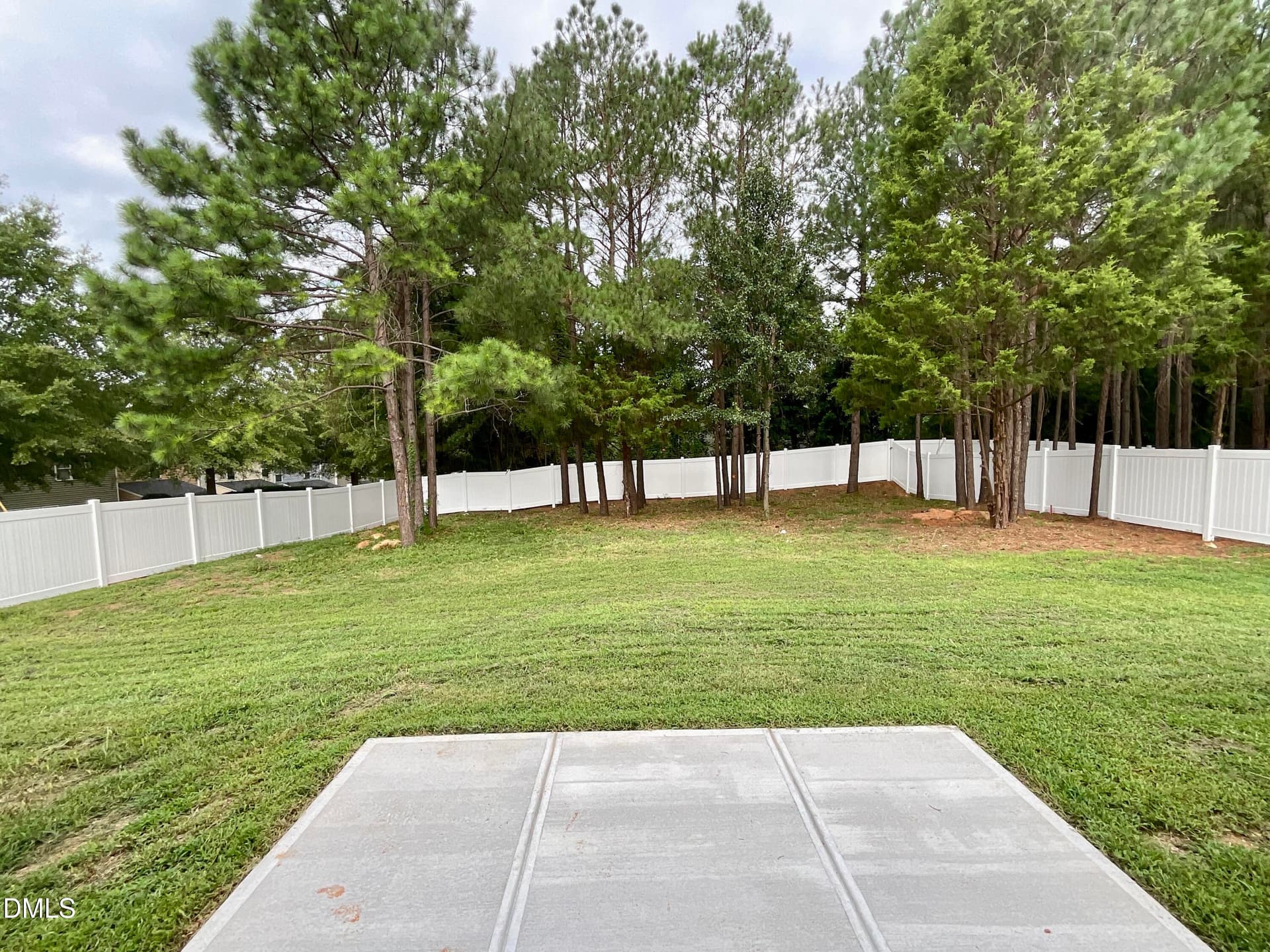 Private fenced back yard! - 152 S Allen Road, Wake Forest, NC 27587