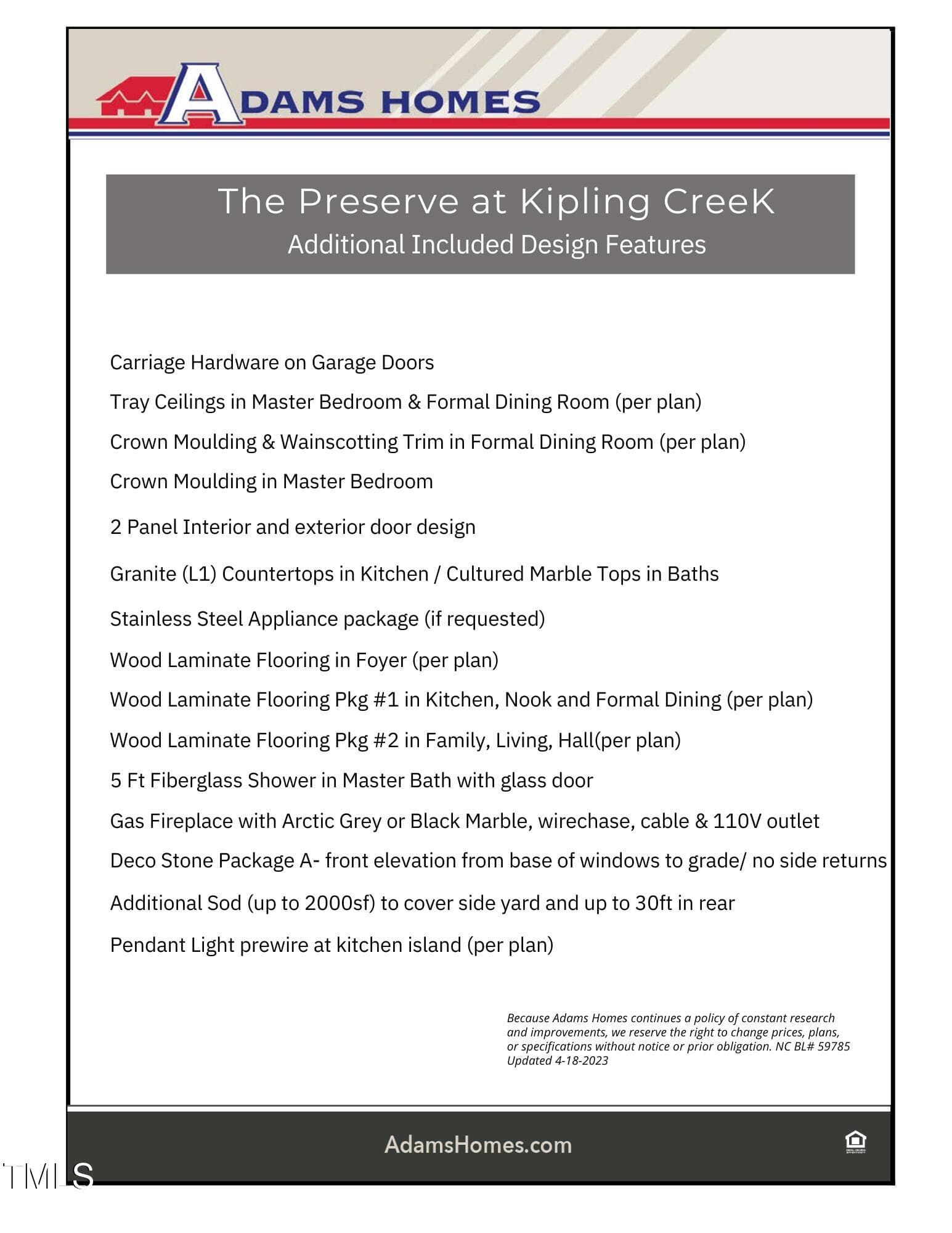 4-Kipling Creek builder included feature - 227 Kipling Creek Drive, Fuquay Varina, NC 27526