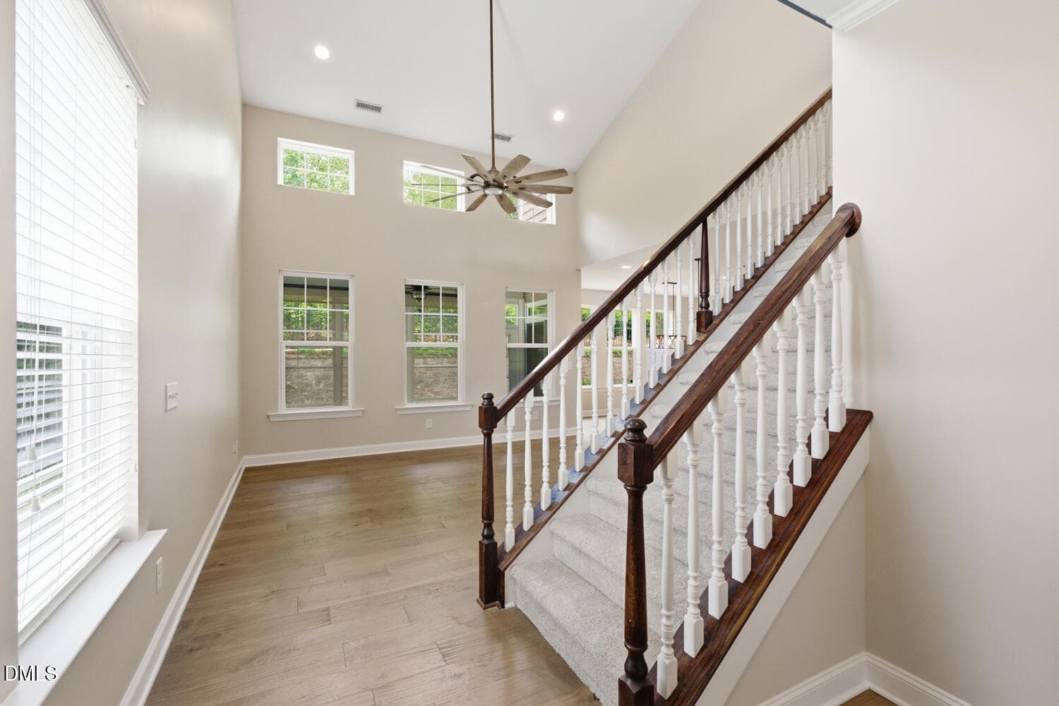 Stairs to Second Level - 323 Acorn Hollow Place, Durham, NC 27703