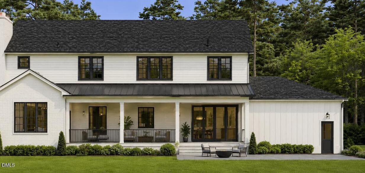 render_rear_white - 425 Warren Avenue, Cary, NC 27511