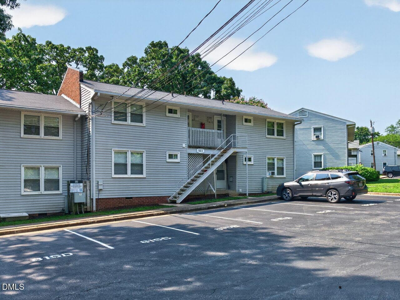 015-1280x960-building-rear - 813 Daniels C, Raleigh, NC 27605, Raleigh