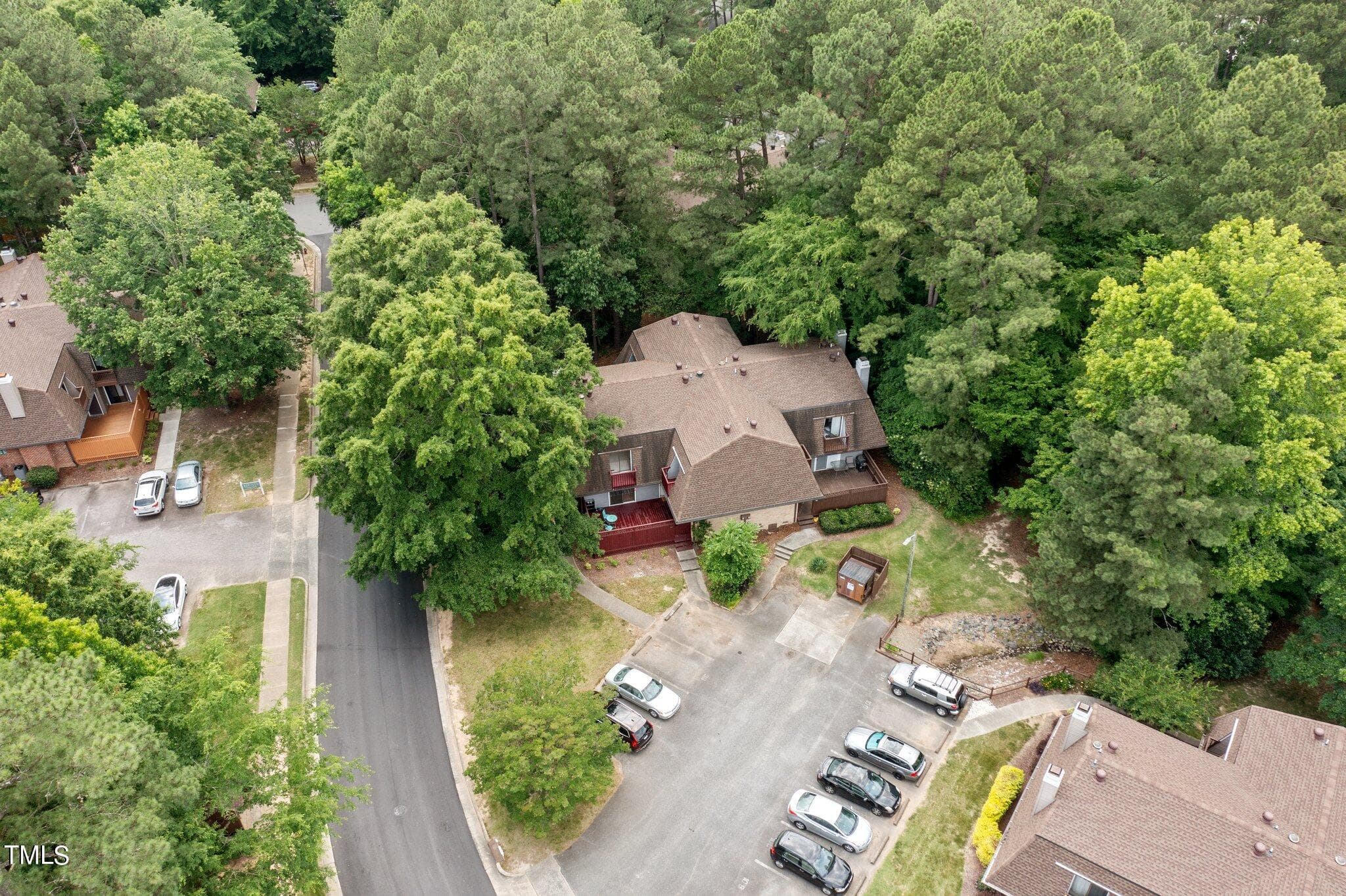 ariel view - 165 Springberry Lane 165, Chapel Hill, NC 27517, Chapel Hill