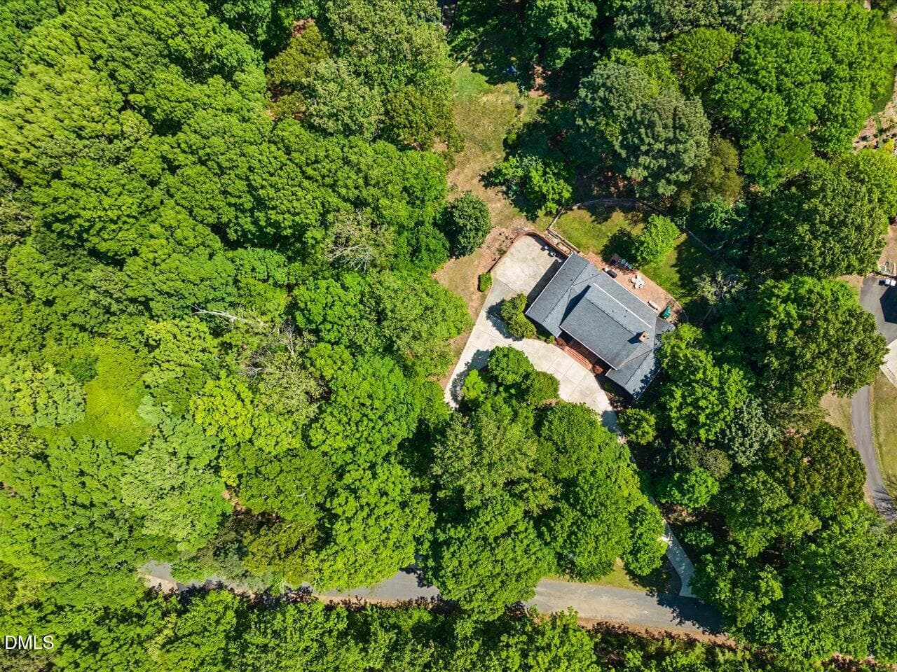 096-Aerial View - 12 Lanier Drive, Chapel Hill, NC 27517, Chapel Hill