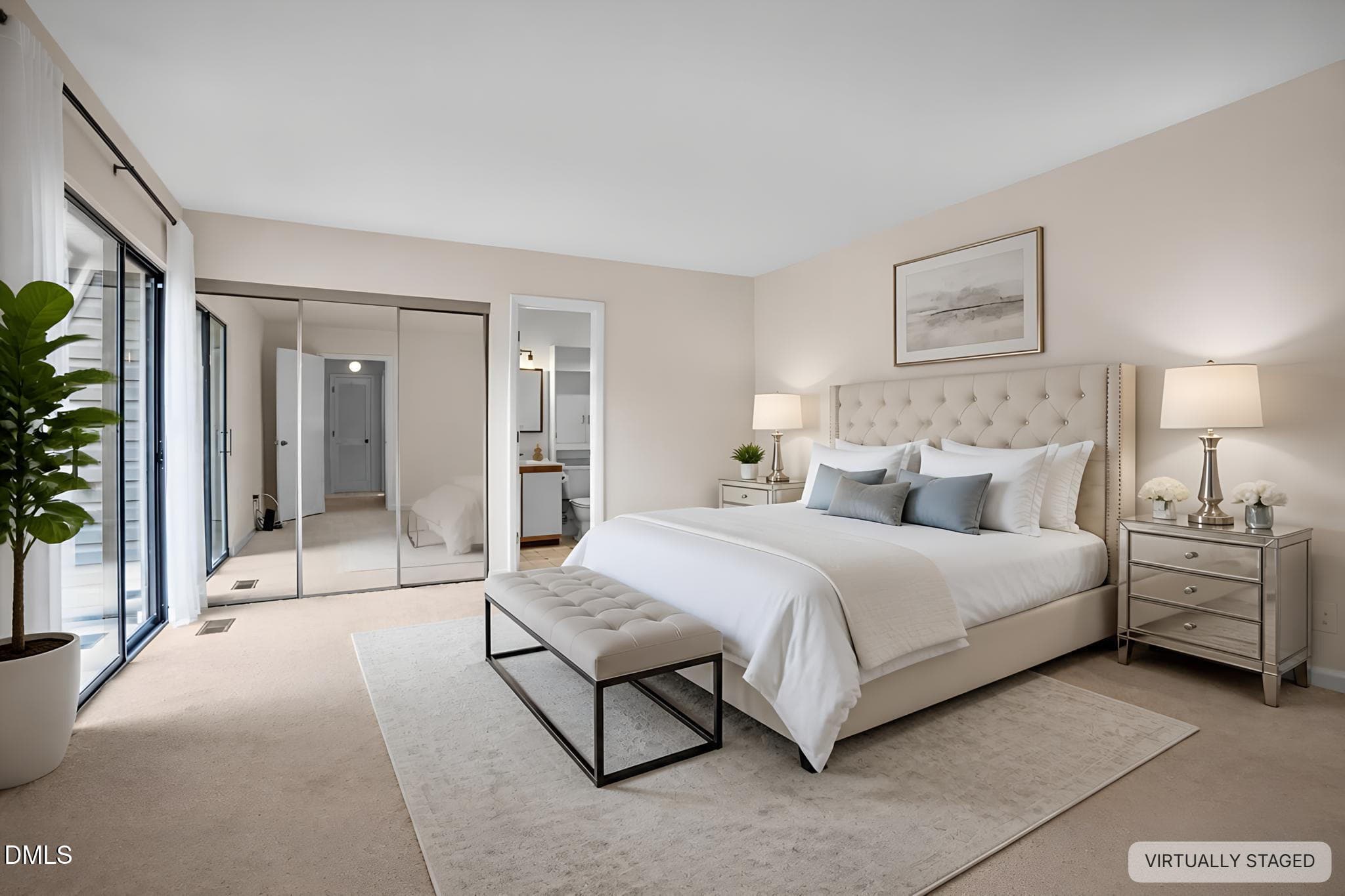 165 primary suite staged - 165 Springberry Lane 165, Chapel Hill, NC 27517, Chapel Hill