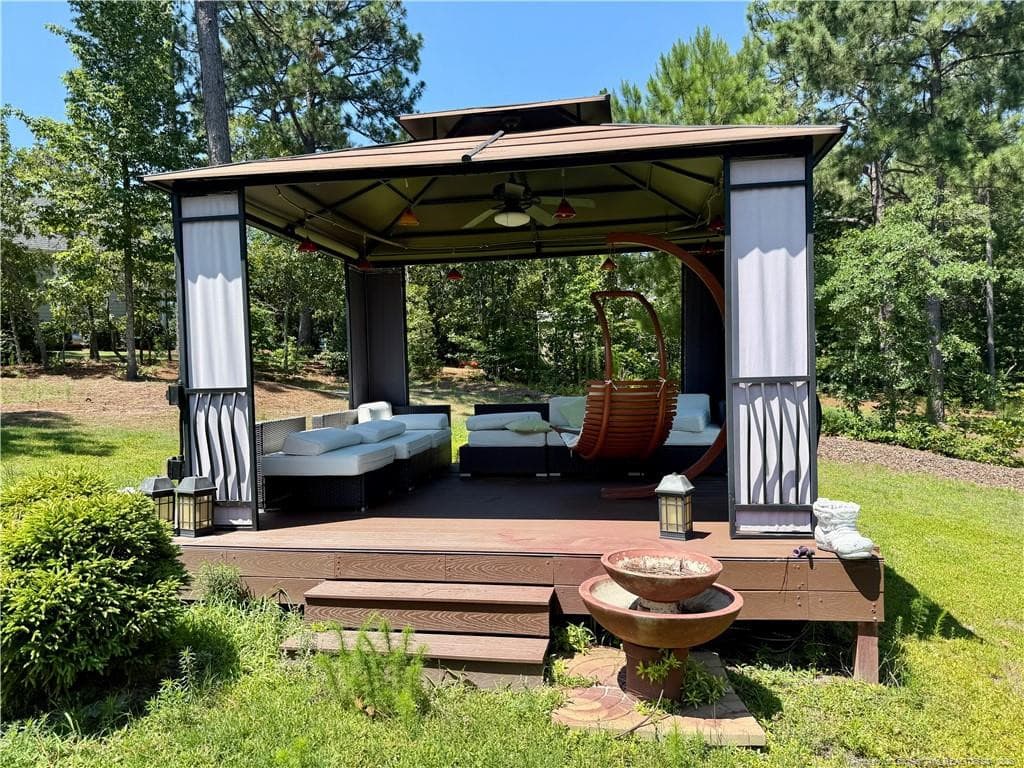 gazebo - 24 Banning Drive, Whispering Pines, NC 28327
