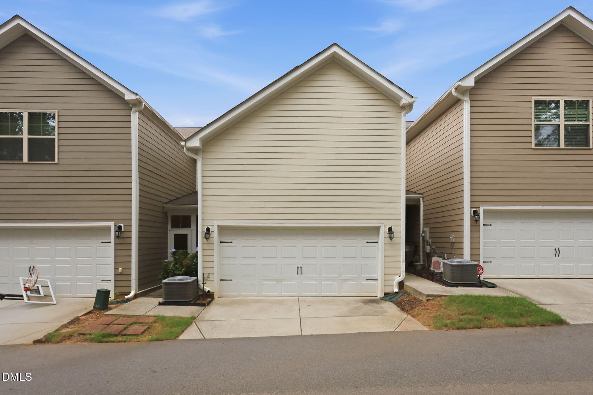 back entrance/garage - 1177 Treetop Meadow Lane, Wake Forest, NC 27587