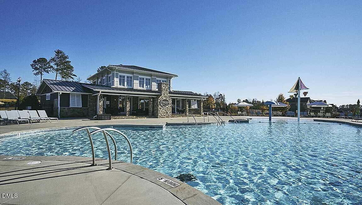 pool - 1177 Treetop Meadow Lane, Wake Forest, NC 27587